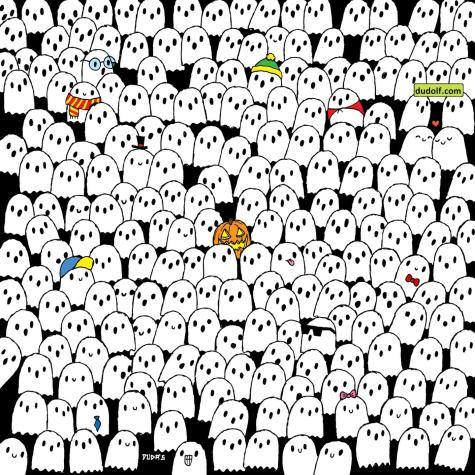 Reto de miedo: ¿Puedes encontrar al único panda en este fantasmagórico grupo de caricaturas?
