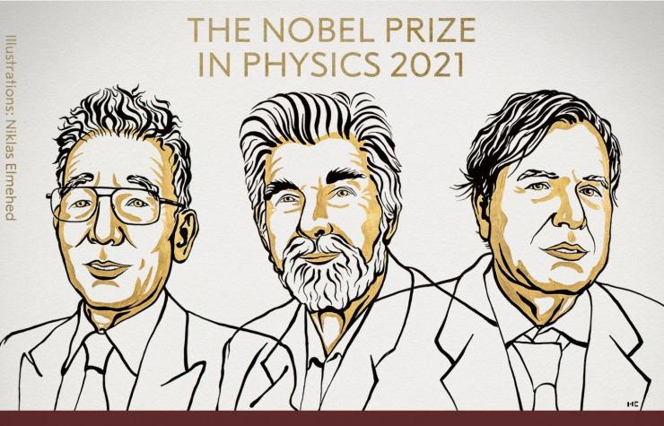 Dos expertos en el clima y un teórico italiano ganadores del Nobel de Física