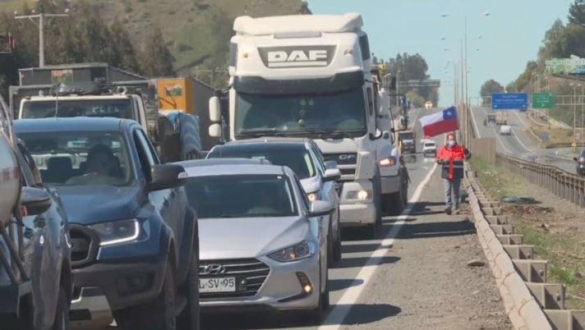 [VIDEO] Tensión en la Macrozona Sur: Ruta 5 estuvo cortada 6 horas por camiones