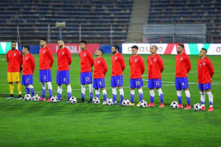 La formación de la Selección Chilena para enfrentar a Perú por clasificatorias