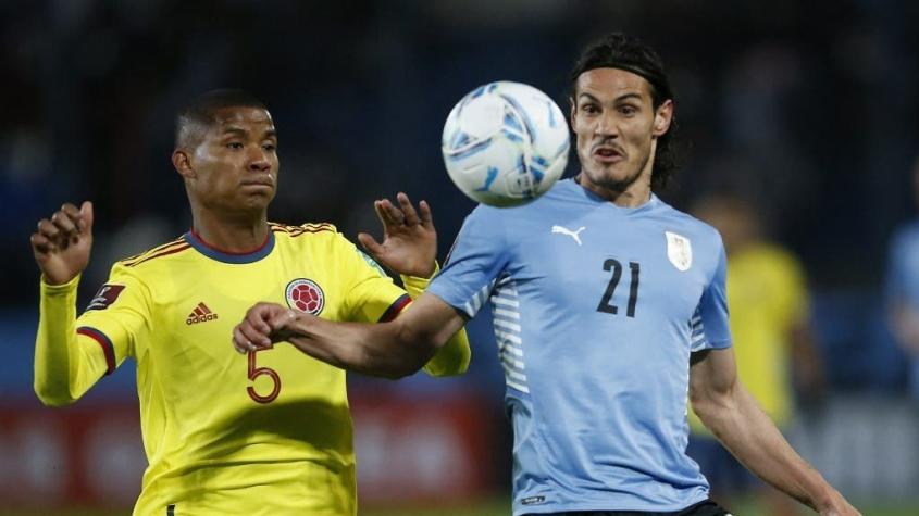 Uruguay y Colombia empatan sin goles en intenso partido por las Clasificatorias