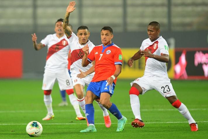 No estuvo preciso: Alexis Sánchez sorprende con opaco registro en la derrota de Chile frente a Perú
