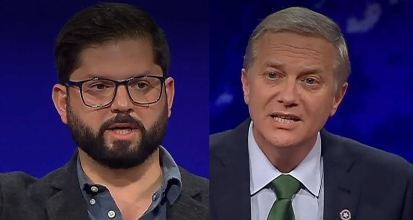 "Cuando un candidato miente": El choque entre Boric y Kast que marcó el inicio del debate