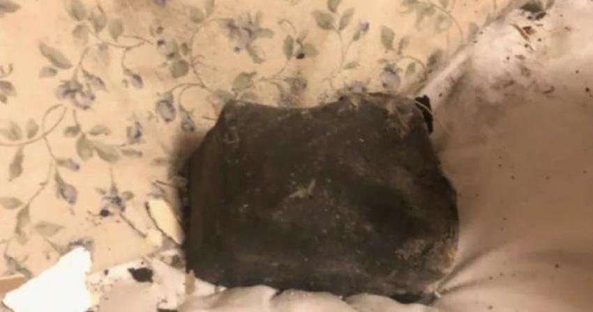 Mujer se salva de milagro luego que meteorito cayera en su almohada mientras estaba durmiendo