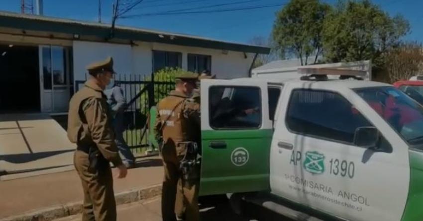 Confirman al primer detenido en La Araucanía desde que comenzó el Estado de Excepción