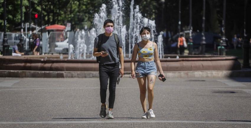 Meteorología alerta por "altas temperaturas máximas" en la zona central del país