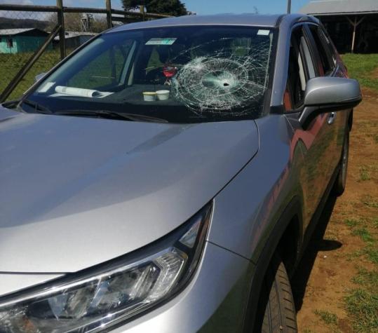 Desconocidos atacaron a un profesor en Tirúa en su intento frustrado por robarle el auto