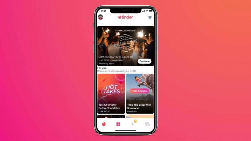 "Plus One": Tinder ahora ayuda a sus usuarios a encontrar 'más uno' para los matrimonios