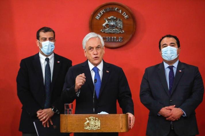 Presidente Piñera encabeza reunión con ministros y Carabineros tras incidentes en manifestaciones
