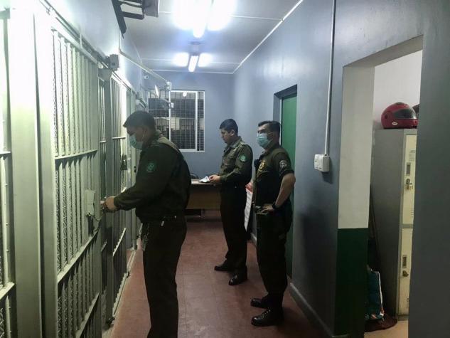 Carabinero fue detenido por muerte de hombre acusado de VIF en comisaría de San Fernando