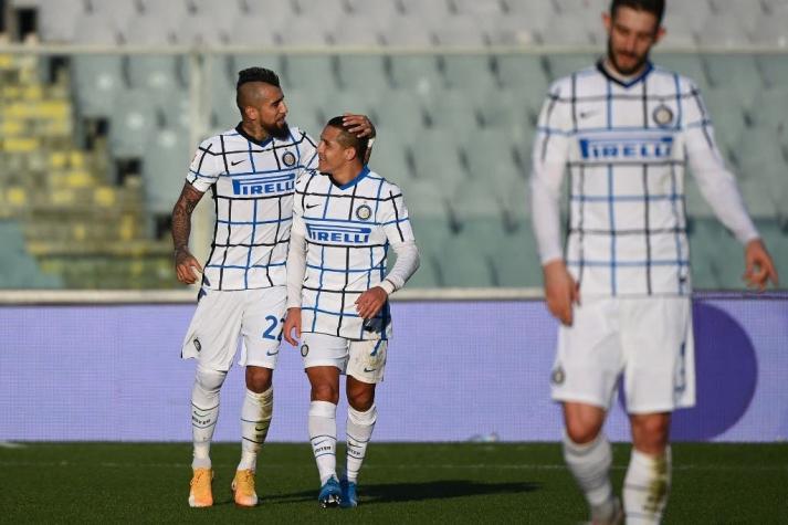 Alexis y Vidal vuelven a la convocatoria del Inter para el duelo frente al Sheriff por la Champions