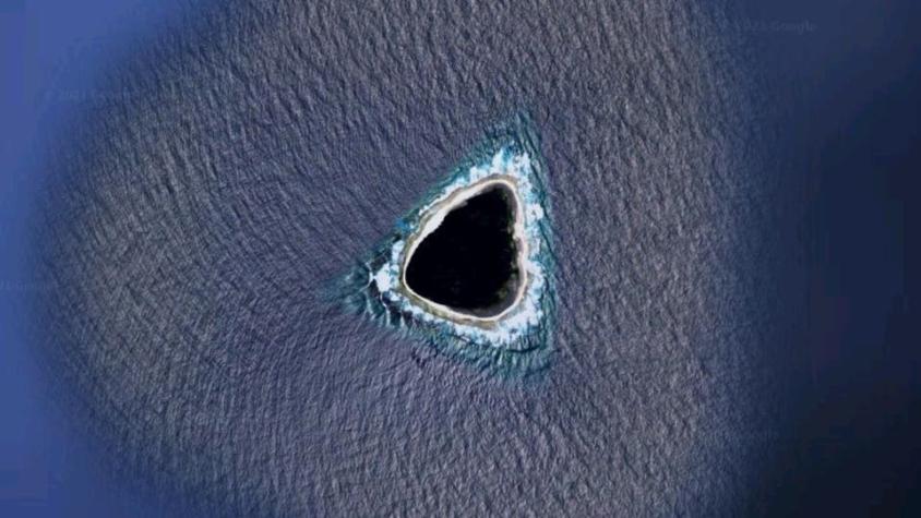Google Maps: el "agujero negro" en el océano Pacífico detectado con la herramienta