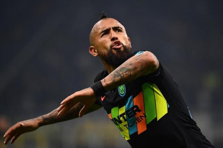 [VIDEO] Arturo Vidal vuelve al gol en el Inter y anota frente al Sheriff Tiraspol por la Champions