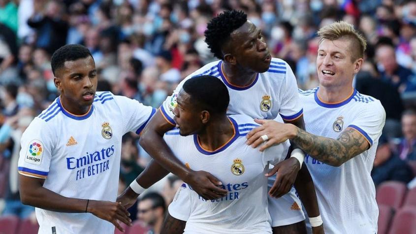 Real Madrid se impone en el Clásico de España y derrota a domicilio al Barcelona