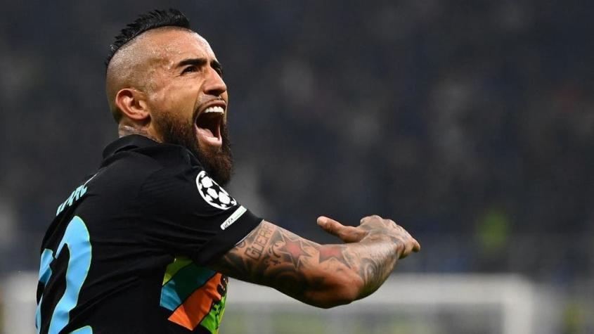 Arturo Vidal quedó marginado del clásico entre el Inter y la Juventus por un cuadro gripal