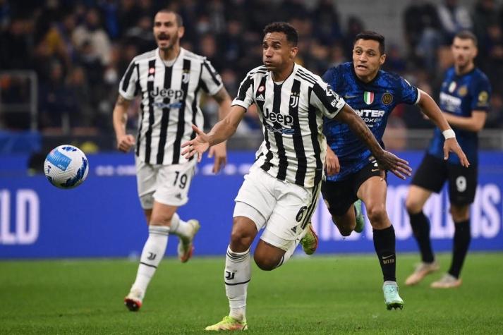 Juventus rescata un agónico empate ante el Inter: Alexis vio acción en el segundo tiempo