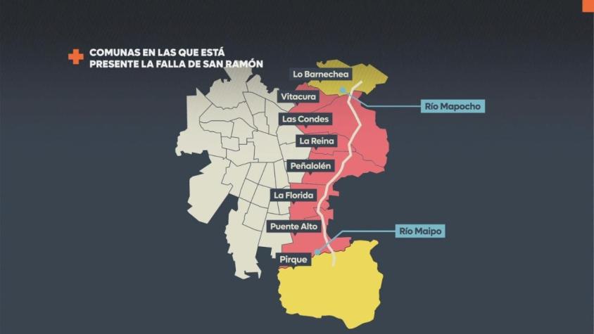 [VIDEO] Falla de San Ramón pone en riesgo a 3 millones de personas