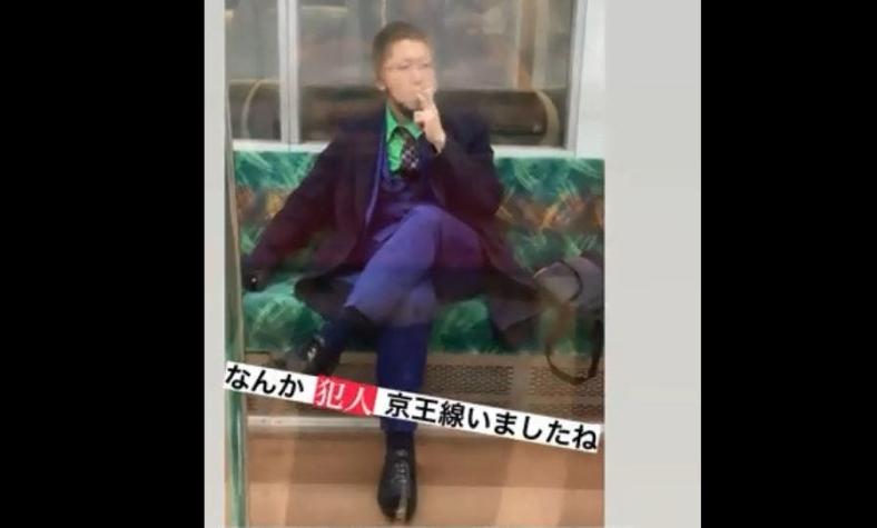 Hombre vestido "Joker" fue quien acuchilló a más de diez personas en Metro de Tokio