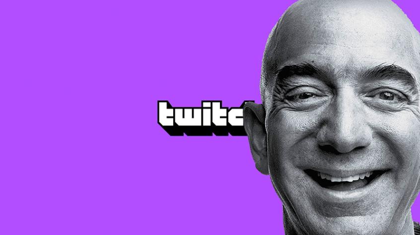 Twitch fue hackeado de nuevo: La cara de Jeff Bezos está en todos lados