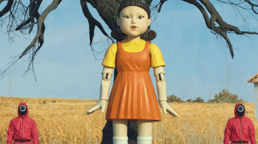 La muñeca gigante de “El Juego del Calamar” está en un mall de Chile y causa polémica en redes sociales