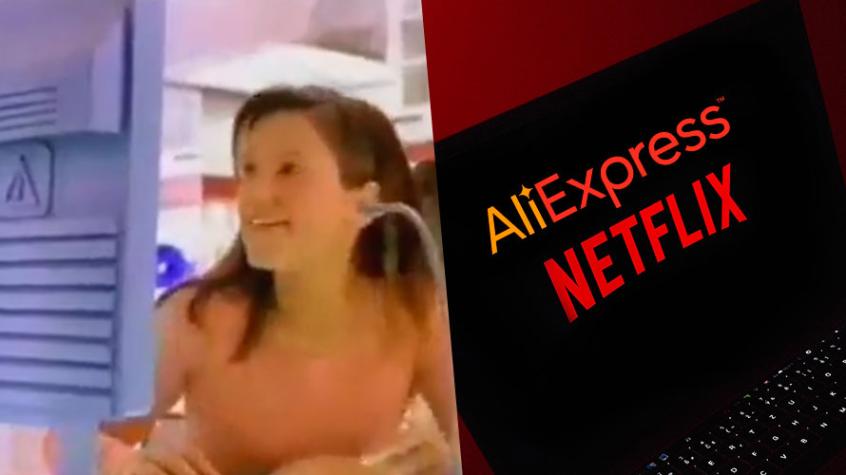 Un comercial de Chilesat predijo la llegada de AliExpress y Netflix en 1994
