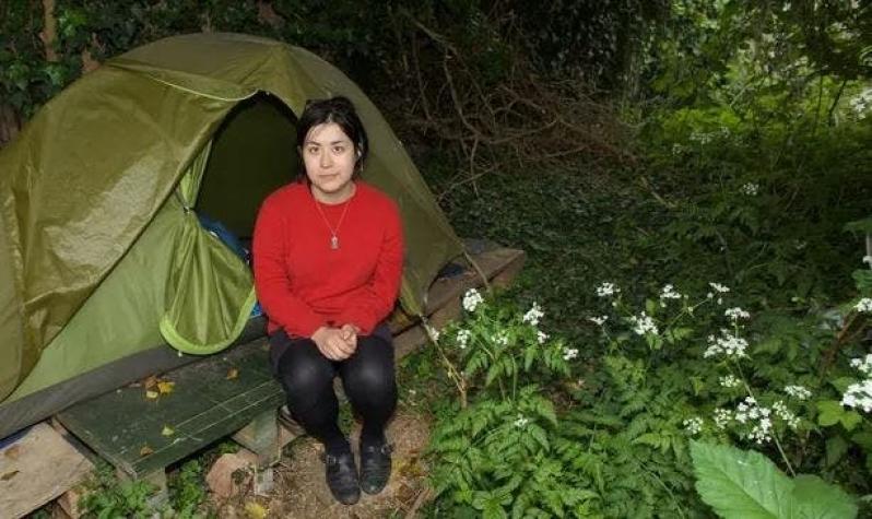 "Mis alumnos nunca lo supieron": la profesora que vivía en una carpa