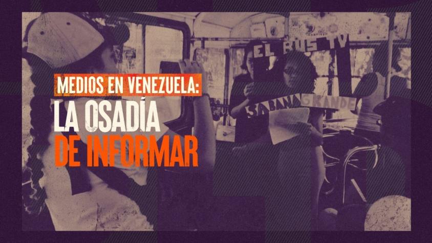 [VIDEO] Reportajes T13: La lucha de periodistas contra la censura en Venezuela
