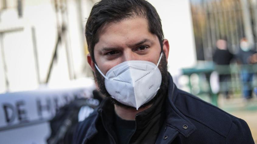 Gabriel Boric tras confirmar contagio por COVID-19: "No les miento, estoy muy frustrado" Gabriel Boric tras confirmar contagio por COVID-19: "No les miento, estoy muy frustrado"