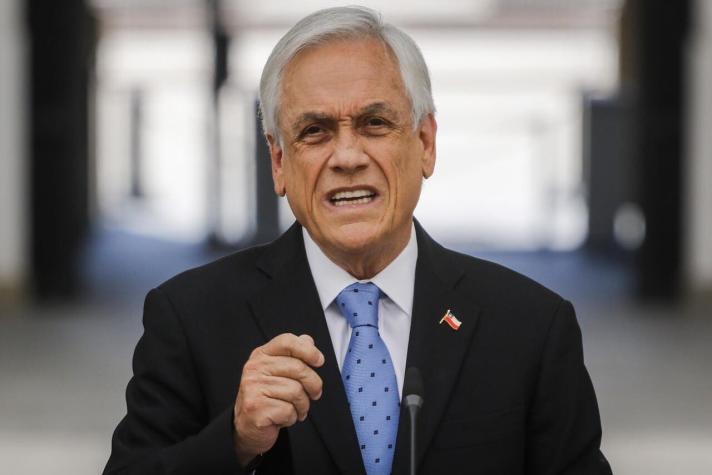 Piñera condena hechos en Cañete y pide al Congreso aprobar extensión del estado de emergencia