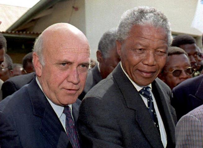 Murió el último presidente blanco de Sudáfrica, Frederik de Klerk