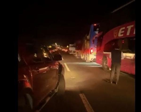[VIDEO] Longaví: dos fallecidos y seis heridos tras violento choque en la Ruta 5 sur