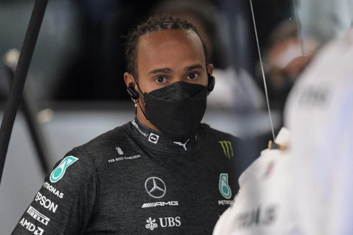 Hamilton es descalificado y saldrá último en el GP de Brasil