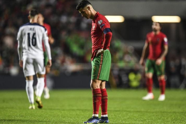 Portugal de Cristiano pierde en el último minuto y deberá ir al repechaje para llegar a Qatar 2022