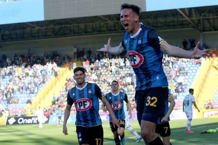 Huachipato vence a Wanderers e iguala a la U, que peligra con el descenso