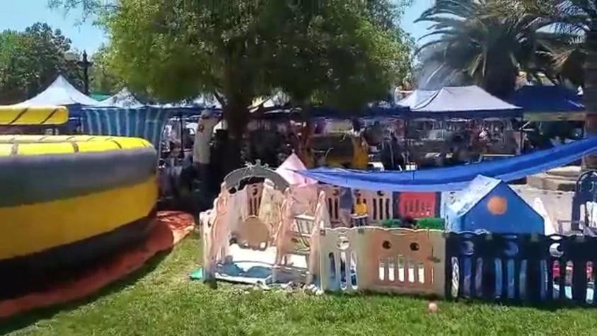 [VIDEO] Vecinos reclaman: Asesinato revela abandono del Parque de Los Reyes