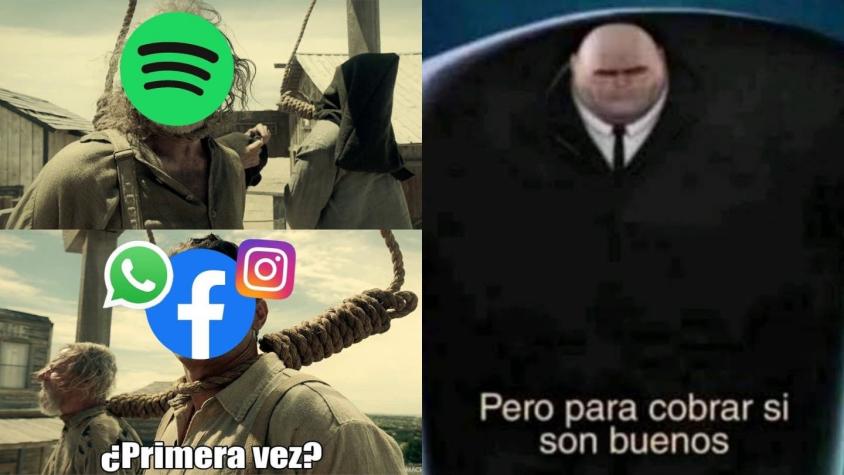 ¿Te quedaste sin música? Estos son los mejores memes que dejó la caída de Spotify a nivel mundial