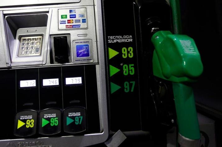 Precio de las bencinas subirán por 12° semana consecutiva