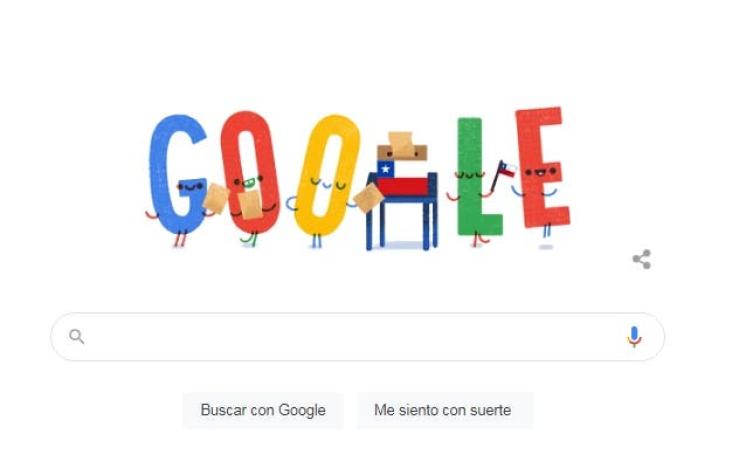 Google lanza Doodle especial dedicado a las elecciones en Chile