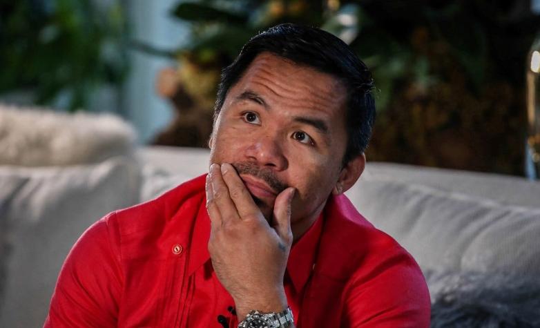 Exboxeador y presidenciable filipino Pacquiao dice que fue "ingenuo" al tomar drogas