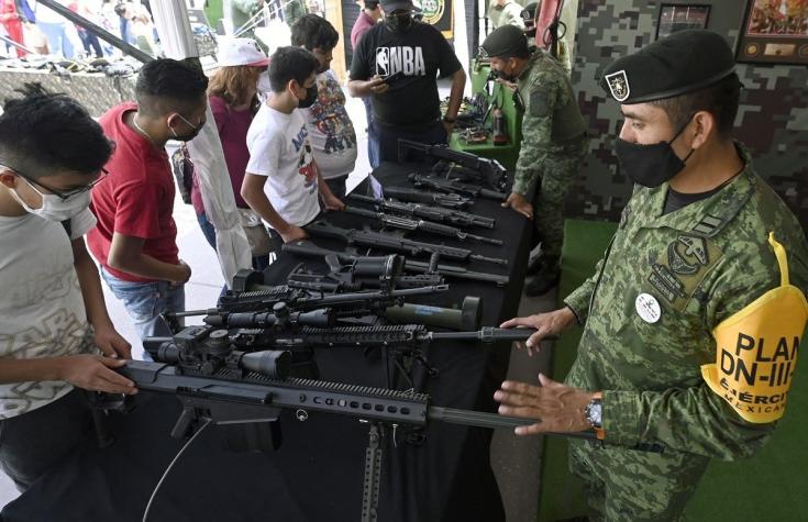 México llama en la ONU a combatir origen y destino de las armas traficadas