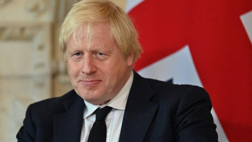 [VIDEO] Boris Johnson recurre a hablar de Peppa Pig tras quedarse en blanco durante un discurso