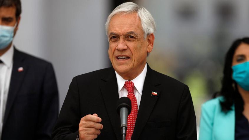 Sebastián Piñera: "Todo tipo de violencia contra la mujer es absolutamente inaceptable"