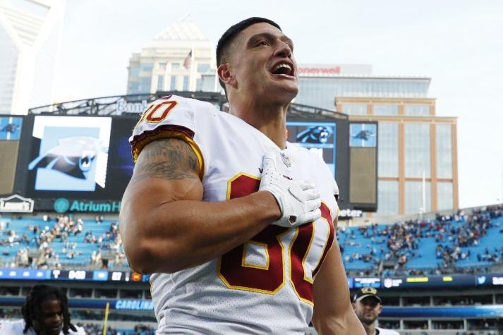 [VIDEO] El Washington Football Team almorzó empanadas gracias a Sammis Reyes