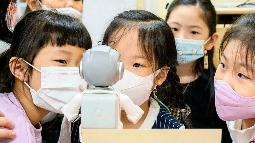 Corea del Sur: Seúl prueba robots como asistentes en las guarderías