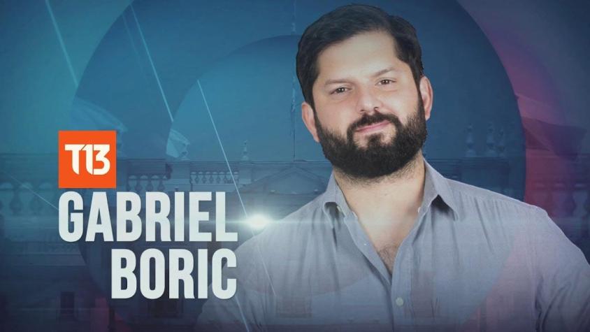 [VIDEO] Revisa la entrevista a Gabriel Boric en "Las caras de La Moneda"
