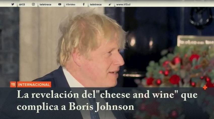 [VIDEO] La revelación del "cheese and wine" que complica a Boris Johnson