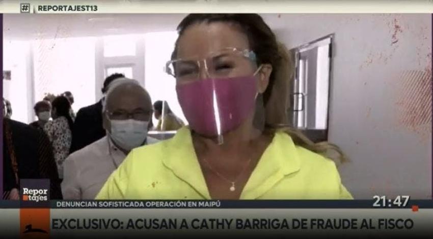 [VIDEO] Reportajes T13: Acusan a Cathy Barriga de fraude al fisco