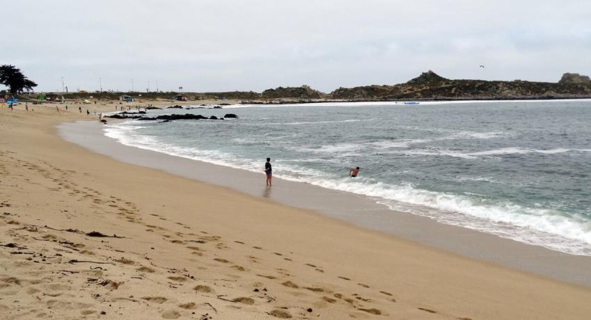 Hombre fallece tras salvar a su hijo en una playa del sector de Punta de Tralca