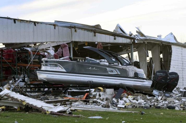 [VIDEO] Estados Unidos: Oleada de tornados arrasaron Kentucky y otros cinco Estados
