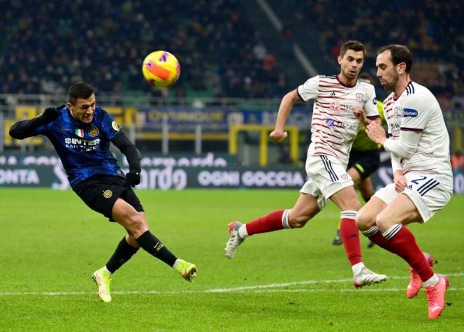 Alexis Sánchez se luce con gran gol en triunfo del Inter sobre el Cagliari